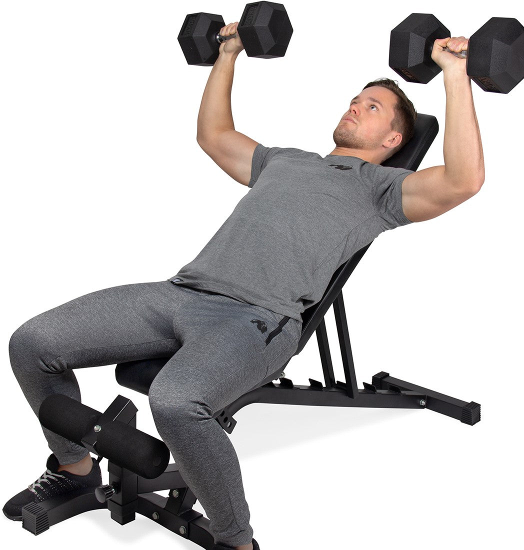 VirtuFit Adjustable Weight Bench Pro