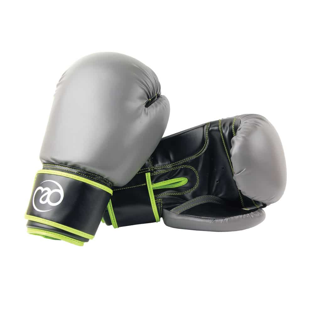 Fitness Mad Sparring Gloves 12oz - Green.Grey