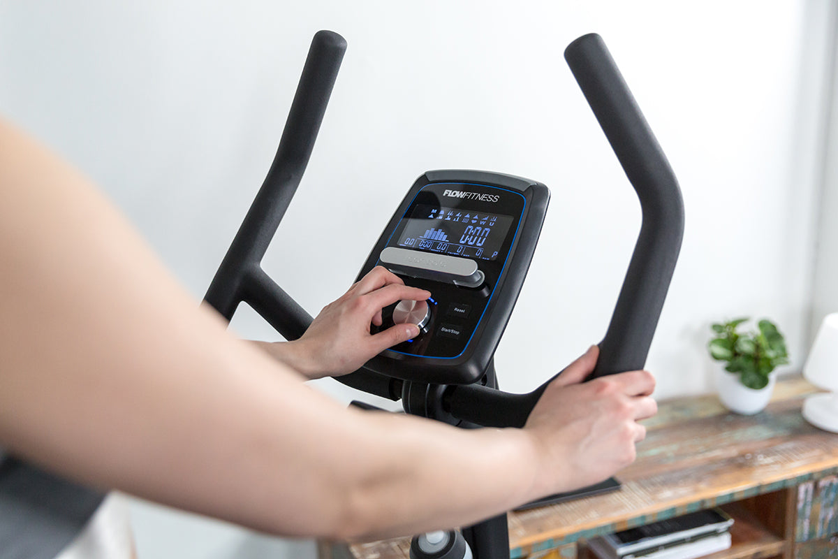 Flow Fitness B2i Setting up exercise