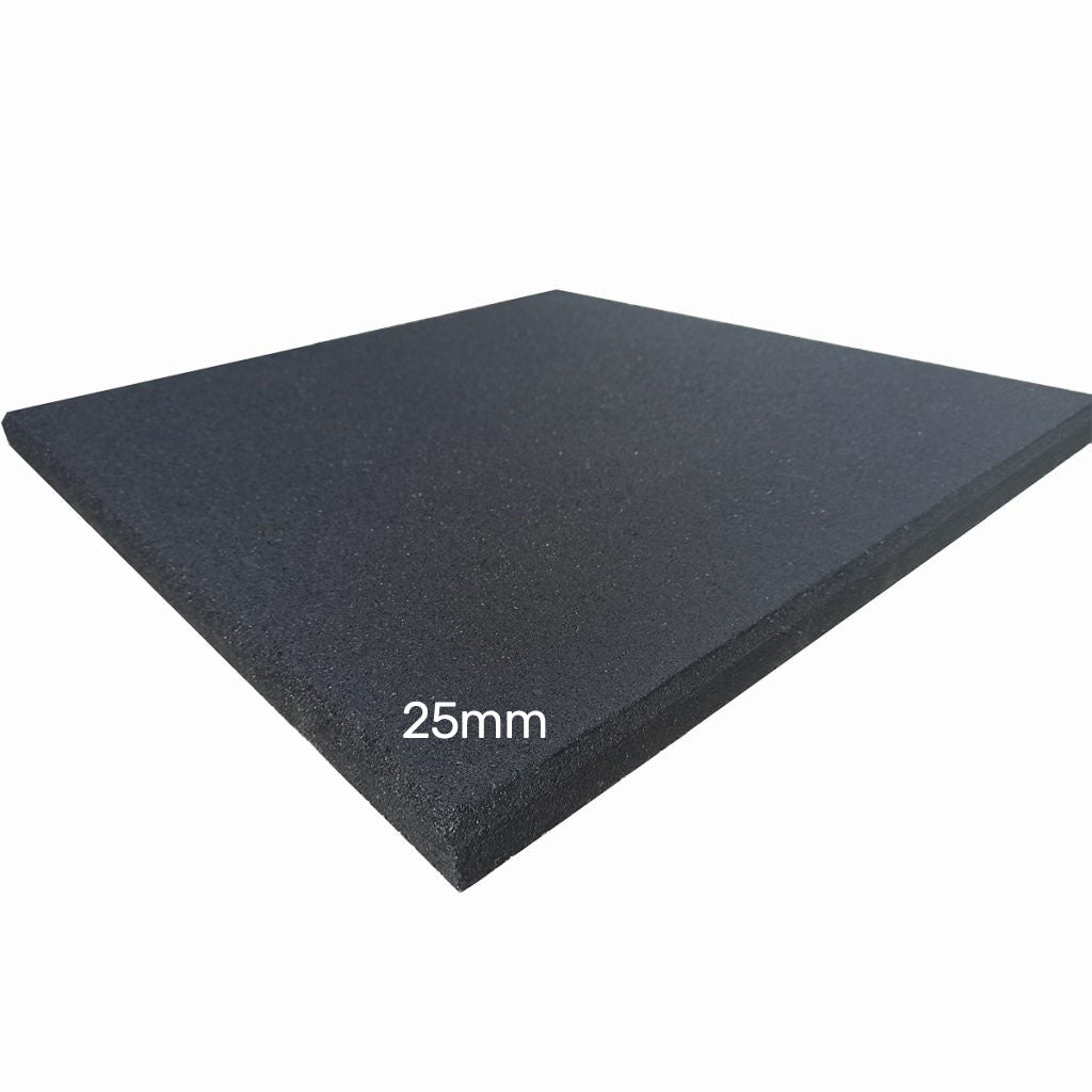 Instafloor GT25 Gym-Floor-Tile-Black 25mm