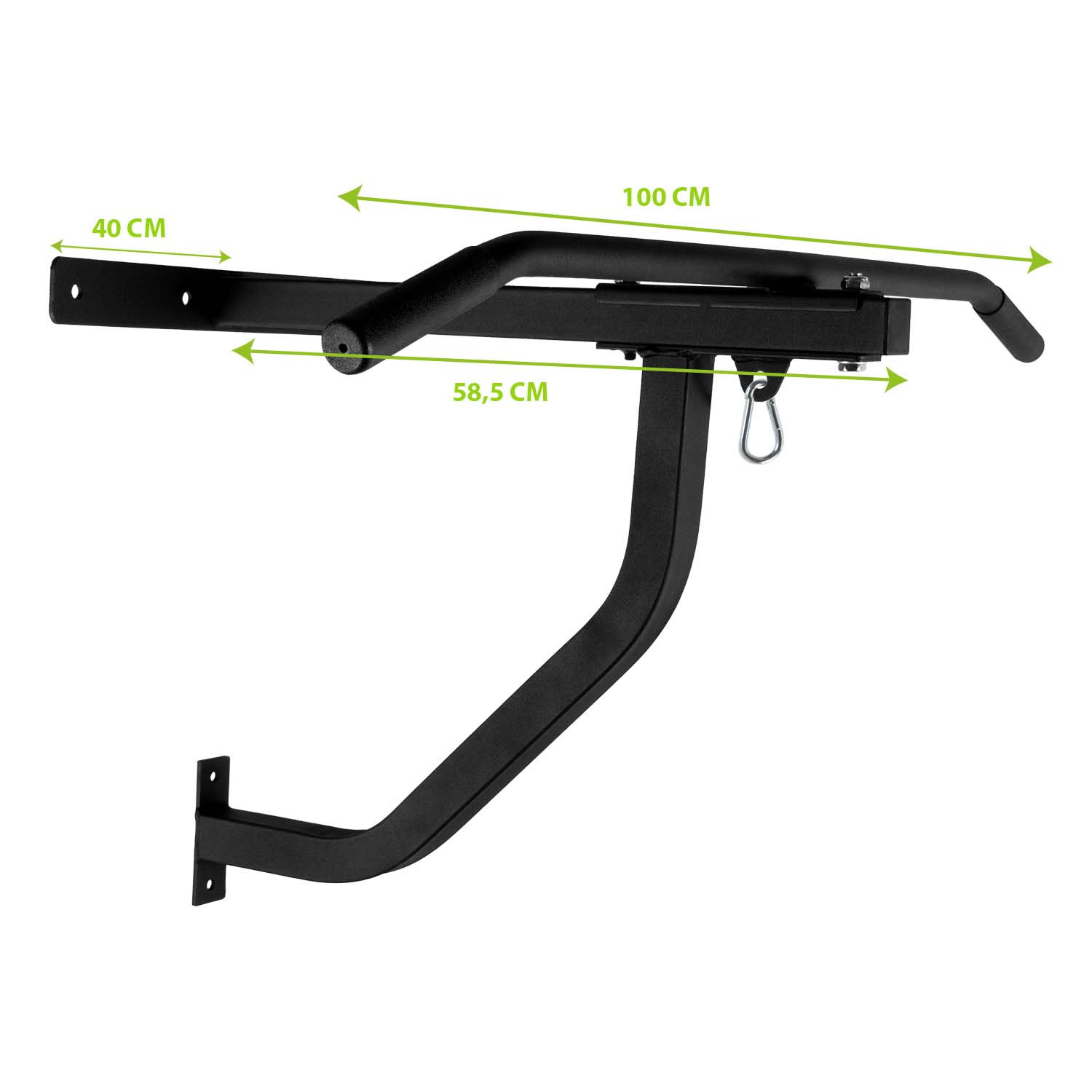 VirtuFit Punching Bag Wall Bracket with Pull Up Bar 2 in 1 Bracket UK Fitness Equipment