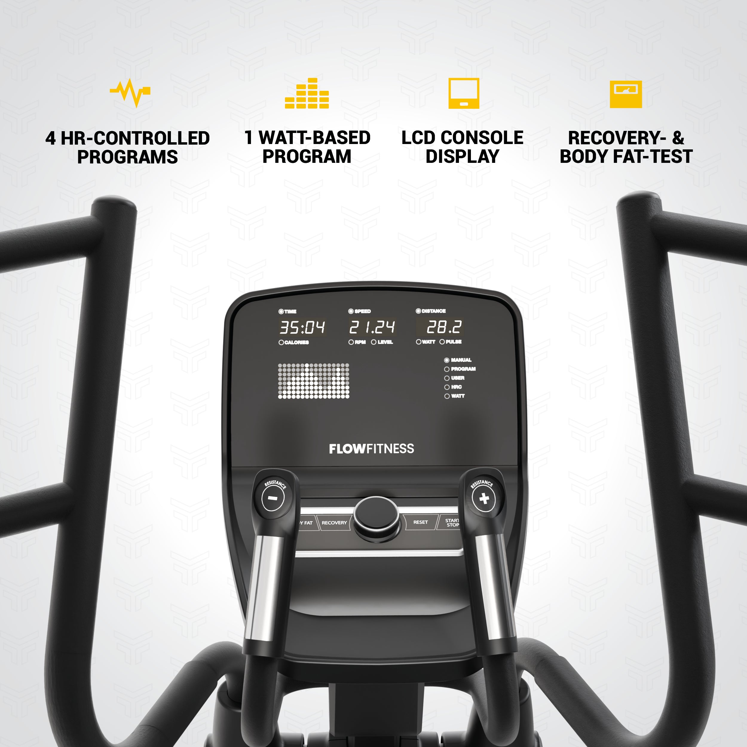 Flow Fitness PERFORM X5i Commercial Front Cross-Trainer