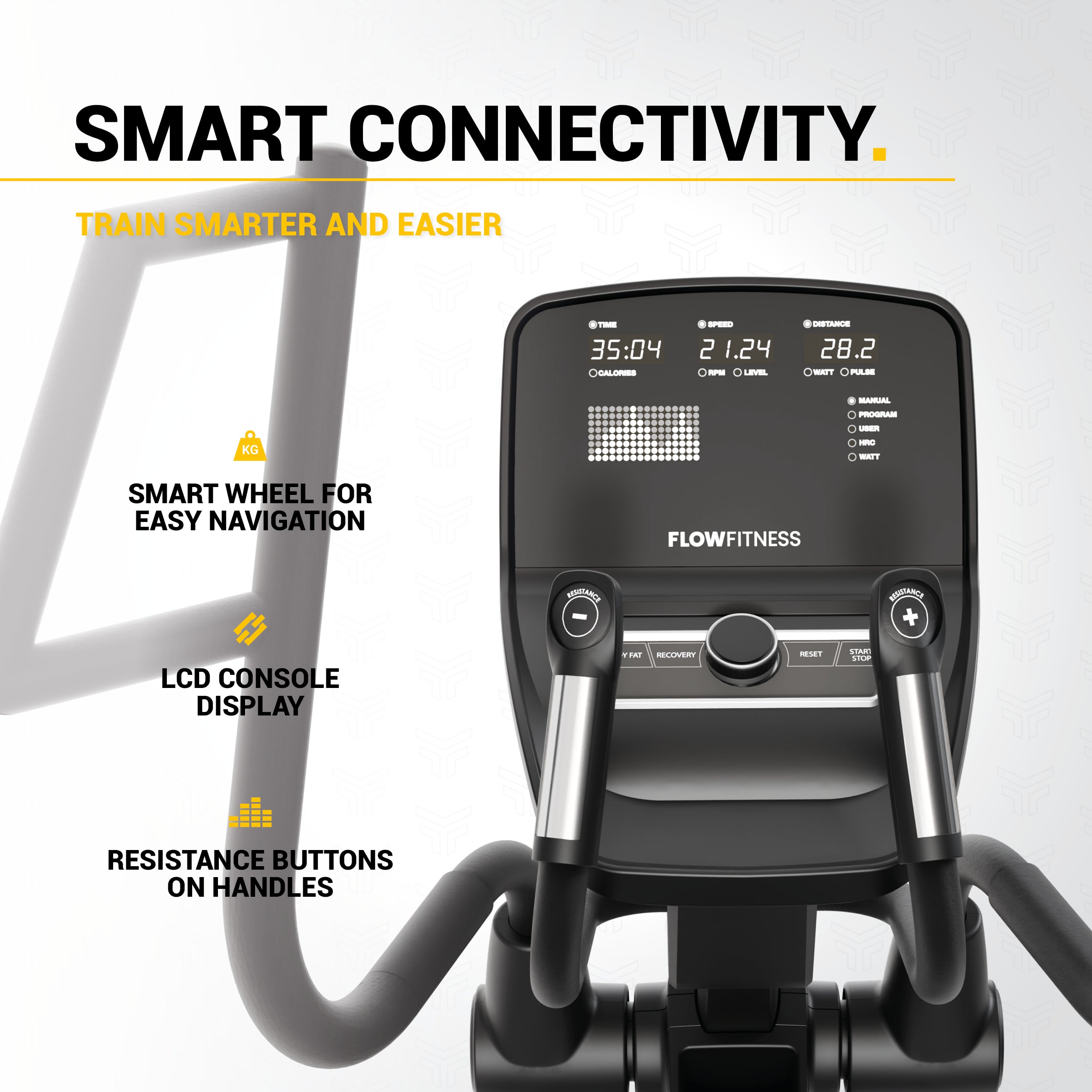 Flow Fitness PERFORM X5i Commercial Front Cross-Trainer
