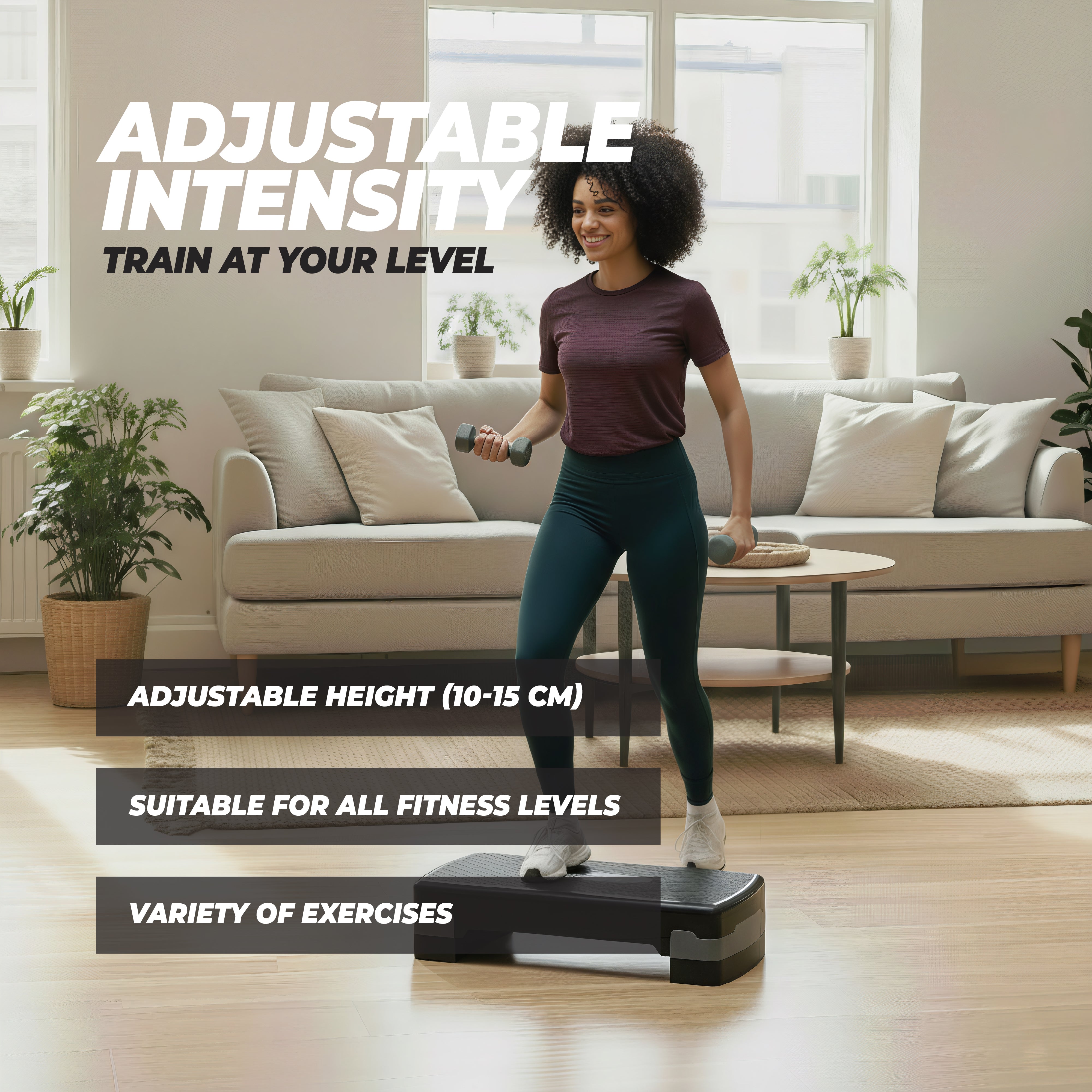 VirtuFit Essential Adjustable Aerobic Step