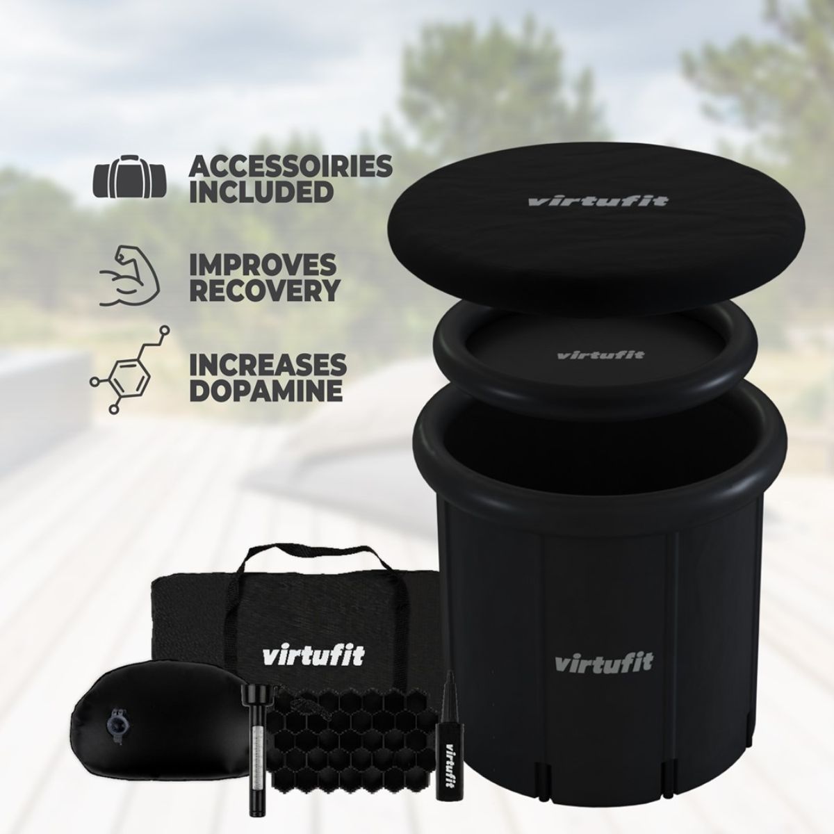 VirtuFit Ice Bath XXL 375L