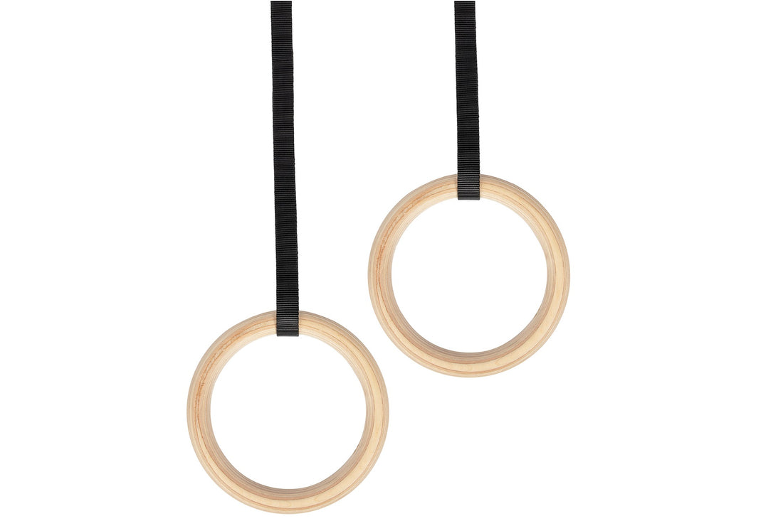 VirtuFit Wooden Gym Rings | Calisthenics Rings | Gymnastic Rings - UK ...