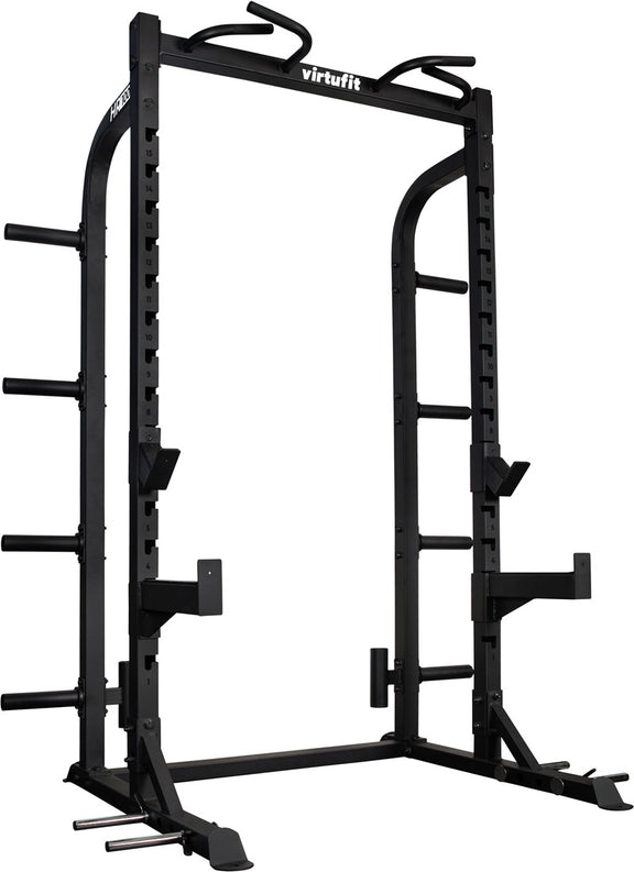 VirtuFit Commercial Half Rack Pro | 300 KG Max Weight | Squat Rack - UK ...