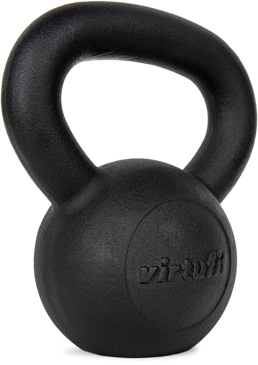 VirtuFit 8 KG Cast Kettlebell Pro