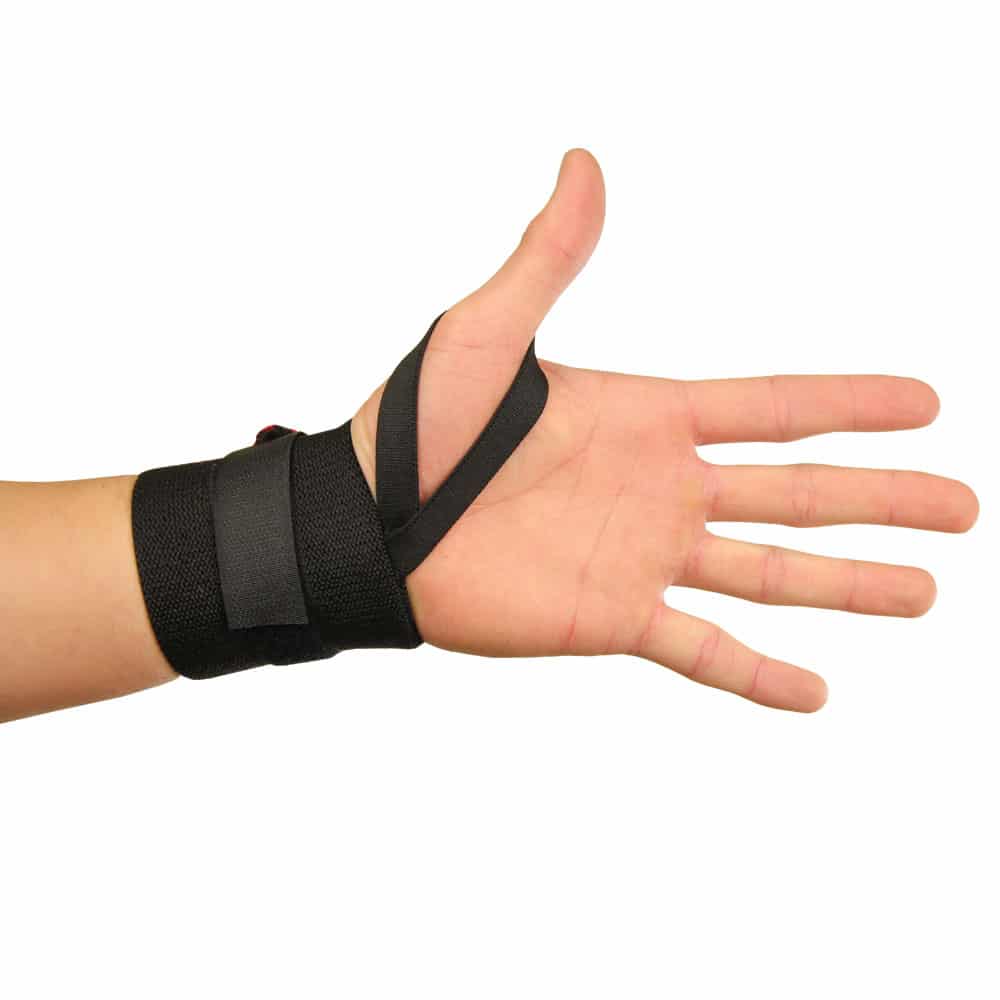 Fitness Mad Weight Lifting Wrist Support Wraps inside