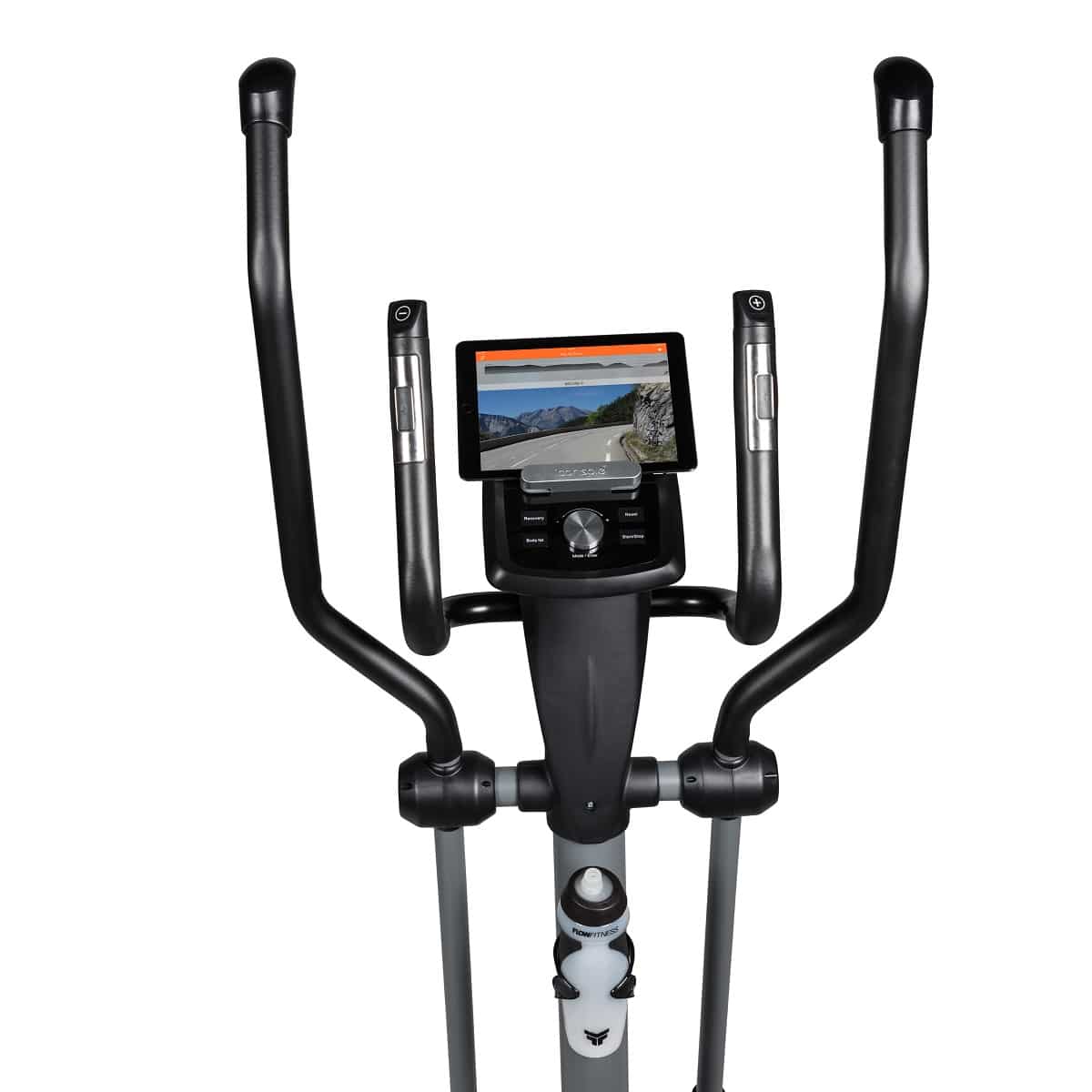 Flow Fitness DCT2000i computer with ipad - Kinomap