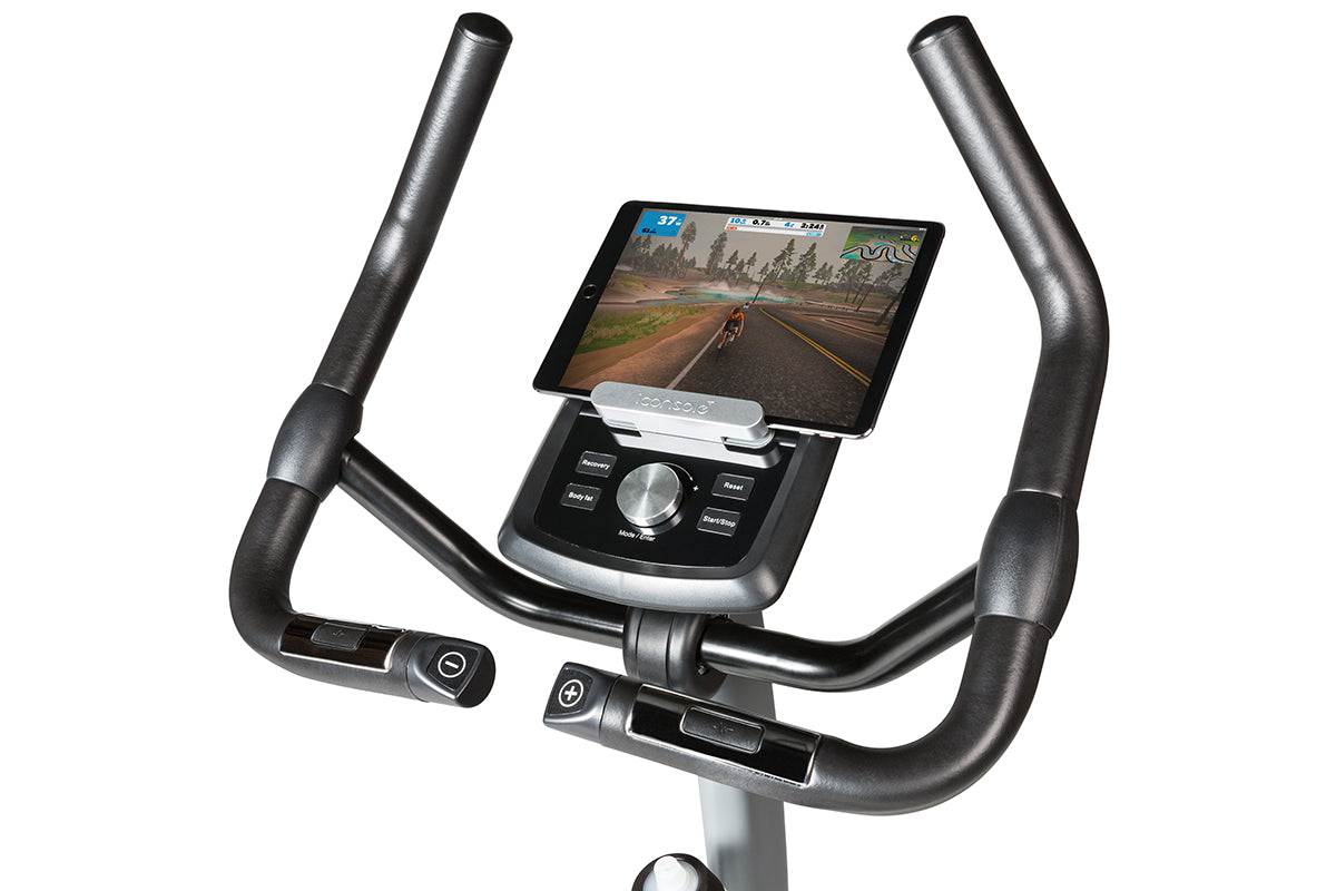 Flow Fitness DHT2000i computer with ipad - Zwift 2