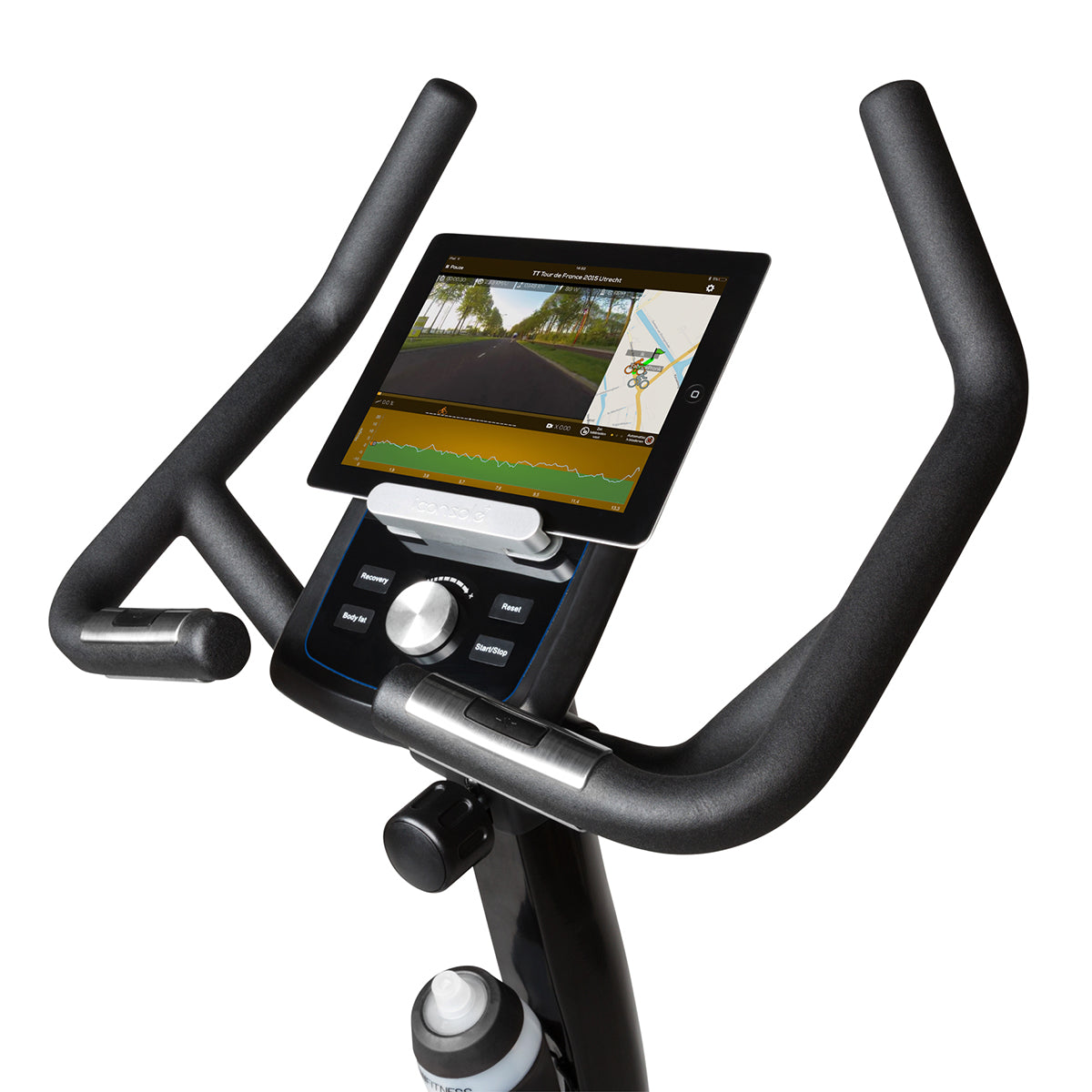 Flow Fitness Perform B3i computer with tablet 2 - Kinomap training