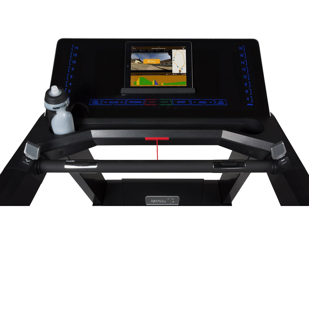 Flow Fitness Perform T3i computer with tablet 1 - Kinomap 1