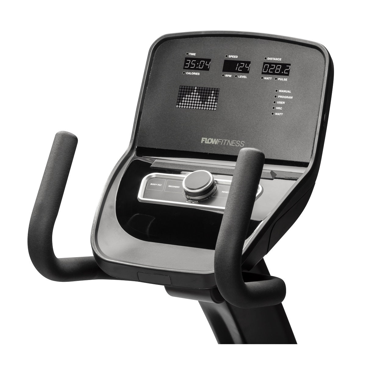 Flow Fitness RB5i display side