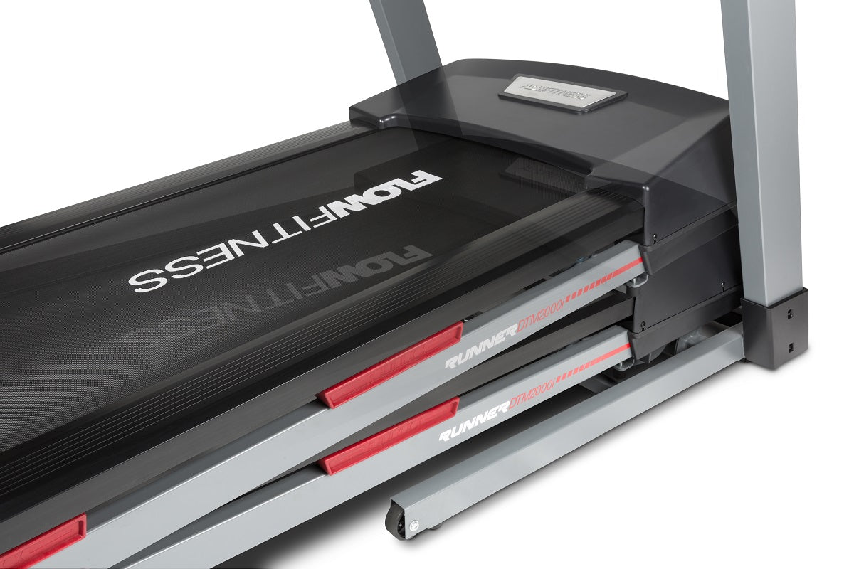 Flow Fitness Runner DTM2000i Detail Incline
