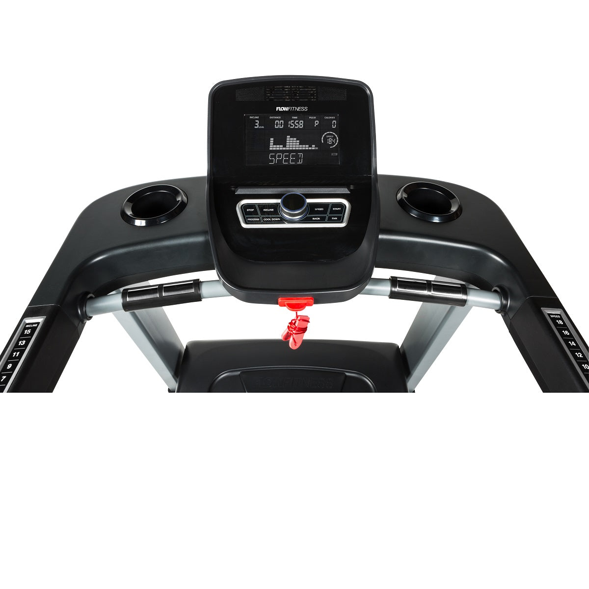 Flow Fitness Runner DTM2500 Computer detail 1